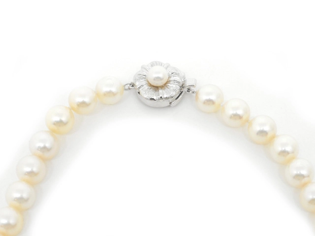 JEWELRY　ネックレス　シルバー　シルバー　パール　真珠　44.1g（2143100527577）【200】
