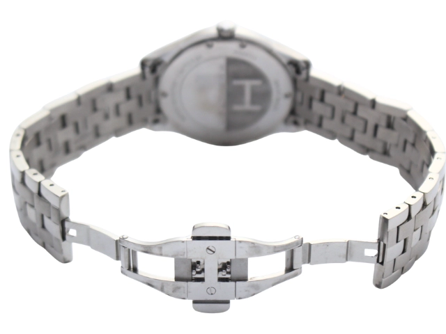 HAMILTON ハミルトン 腕時計 ジャズマスタージェント SS ブラック H324111 クォーツ メンズ 2141000358833 【200】