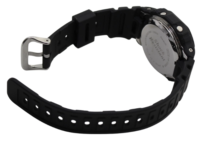 CASIO カシオ 腕時計 G-SHOCK 初代G-SHOCK 復刻モデル SS/ラバー ブラック/デジタル DW-5000R-1AJF クォーツ メンズ 2148103901836 【200】
