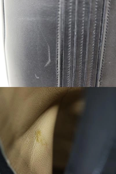 Salvatore Ferragamo サルヴァトーレ・フェラガモ ガンチーニロングブーツ レディース5ハーフ ブラック カーフ 2143700184255 【432】