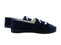 美品 シャネル エスパドリーユ 38 24.0 CHANEL シャネル エスパドリーユ レディース38 ネイビー ホワイト