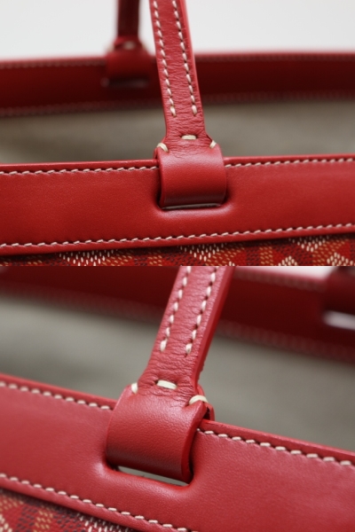 GOYARD ゴヤール トートバッグ ベルシャスPM レッド PVC