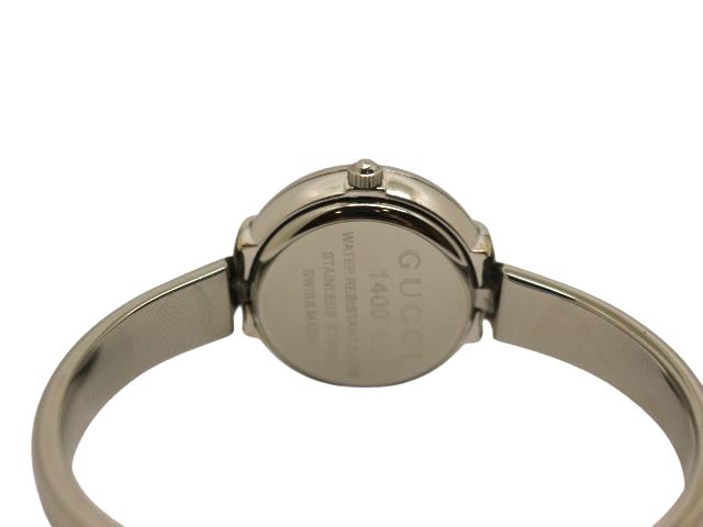 GUCCI レディース腕時計　1400L シルバー GUCCI グッチ 腕時計 1400Lバングルウォッチ サイズS シルバー