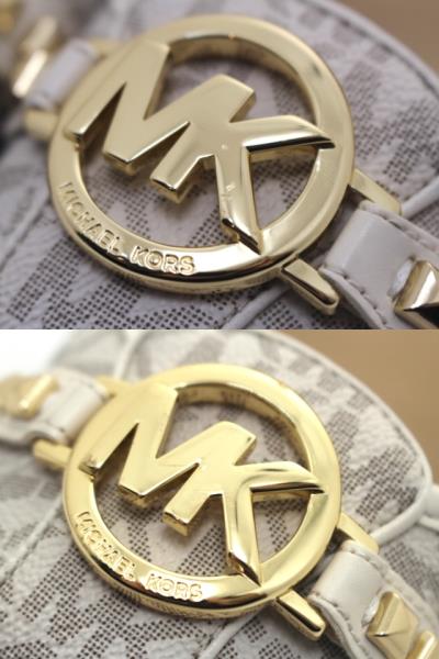 マイケルコース　モカシン　バニラ MICHAEL KORS - マイケルコース 厚底 スニーカー MKロゴ ポピー