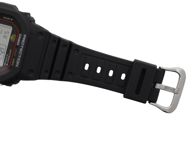 CASIO カシオ 腕時計 G-SHOCK 初代G-SHOCK 復刻モデル SS/ラバー ブラック/デジタル DW-5000R-1AJF クォーツ メンズ 2148103901836 【200】