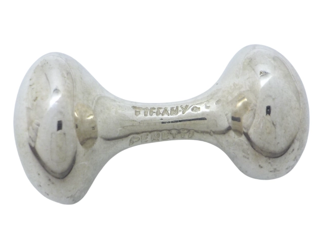 TIFFANY&Co. ティファニー ビーンカフス SV925 シルバー 約16.2g 【200】