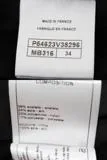 CHANEL シャネル 衣類 コート レディース34 ブラック/ネイビー アセテート／シルク P54623V38296 （2148103614200）【200】