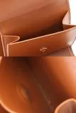 CELINE　セリーヌ　財布　トリオンフ　スモール　フラップウォレット　タン　シャイニーラムスキン　10D783BZG.04LU　2120000318719　【中古】【大黒屋】【200】