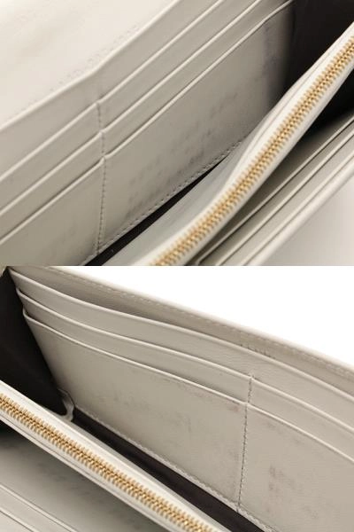 FENDI フェンディ 財布 コンチネンタル フラップロングウォレット ホワイト レザー 8M0251 2143500288436 【中古】【大黒屋】【200】