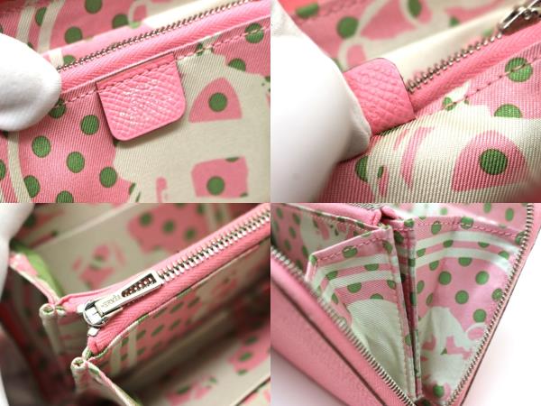 HERMES エルメス　シルクイン　コンパクト　ローズアザレ　財布ピンク　べアン HERMES エルメス シルクイン コンパクト ローズアザレ 財布