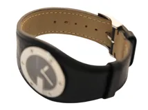 GUCCI グッチ 腕時計 Gバンデュー ブラック SS/革 104/YA104511