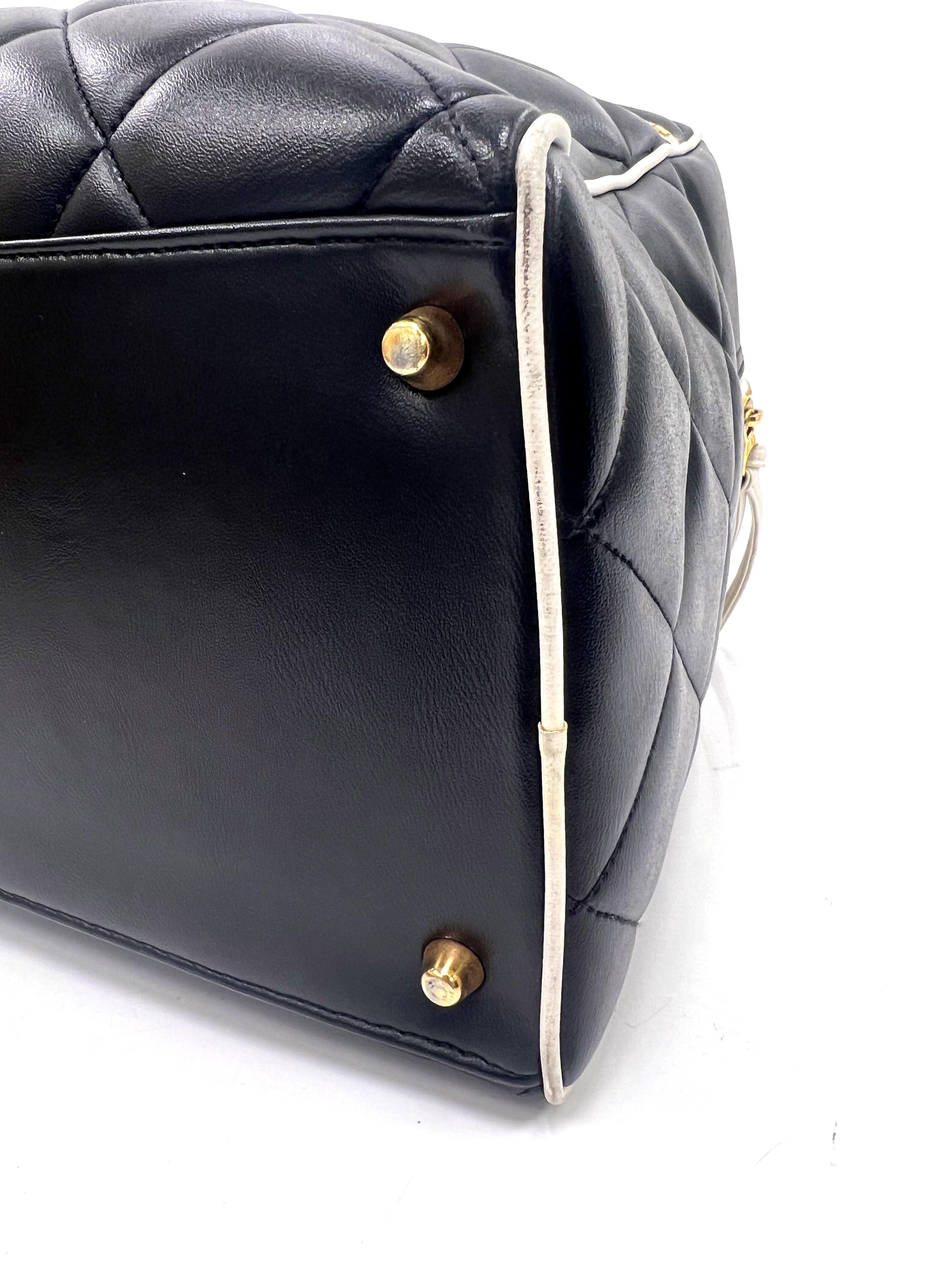 CHANEL シャネル ハンドバッグ マトラッセ ロゴボストン