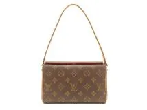 ポ*コ様 Louis Vuitton モノグラム ハンドバッグ LOUIS VUITTON ルイヴィトン レシタル モノグラム ハンドバッグ