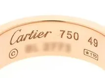 Cartier カルティエ リング 指輪 ラブリング ピンクゴールド 49号 6.1g 【431】