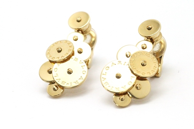 BVLGARI ブルガリ チクラディ イヤリング 貴金属・宝石 750