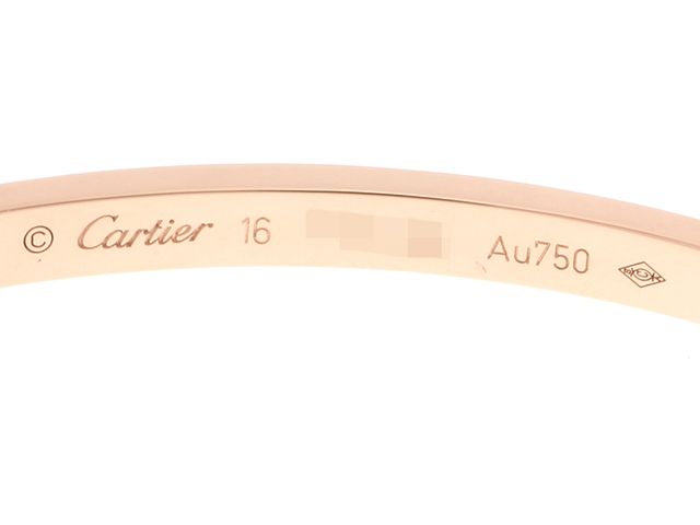 Cartier カルティエ ピンクゴールド PG オールダイヤモンド Cartier カルティエ ピンクゴールド PG オールダイヤモンド