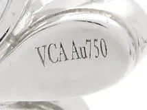 Van Cleef & Arpels ヴァンクリーフ＆アーペル 貴金属・宝石 ソクラテスピアス ダイヤピアス WG ホワイトゴールド 3.1g VCARG44100 【200】
