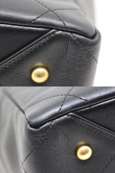 CHANEL　シャネル　バッグ　マトラッセ トートバッグ　ブラック/GP　レザー　AS3508　2022秋冬　2148103564338　【200】