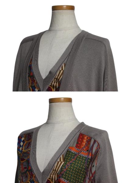 HERMES エルメス 衣類 アンサンブル カーディガン レディース40