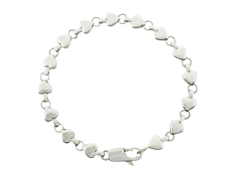 TIFFANY&CO ティファニー パフハート ブレスレット SV シルバー 9.9g 