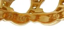 Cartier カルティエ Ｃドゥ カルティエ リング オールダイヤモンド N4118253 53号 K18イエローゴールド ダイヤモンド 2000年正規品【472】SJ