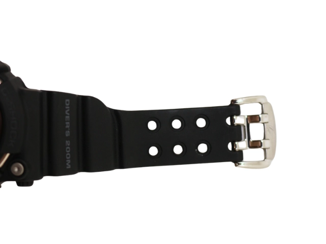 CASIO　カシオ　腕時計　G-SHOCK FROGMAN　GW-200  チタン　ウレタン樹脂　ブラック　メンズ　ソーラー　2148103679544【中古】【200】【大黒屋】