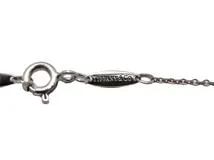 TIFFANY＆CO　ティファニー　バイザヤードNC　SVシルバー　AQアクアマリン　1.6g　2144000244595　【471】　RE