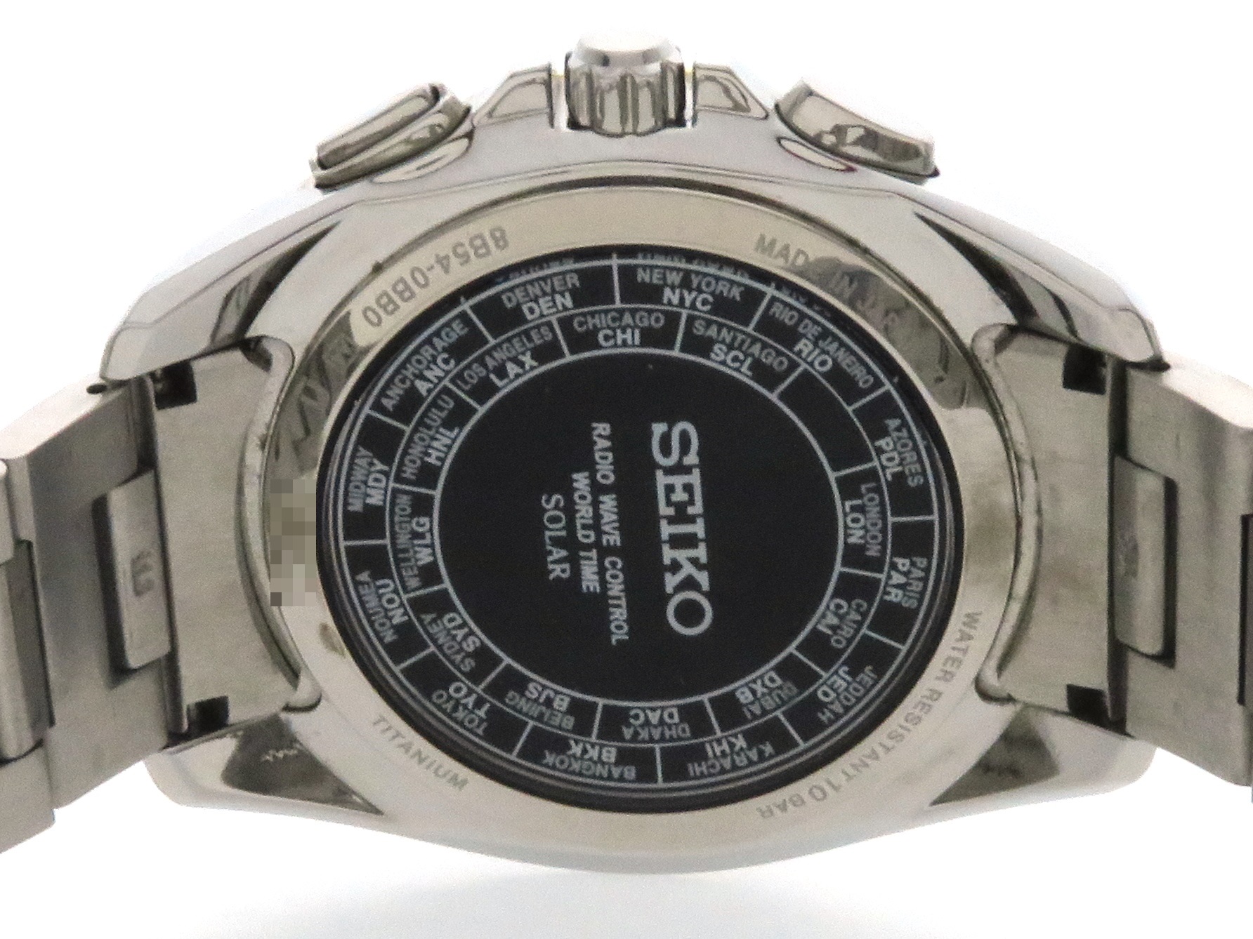 SEIKO - SEIKO セイコー メンズ腕時計 ブライツ SAGA235 黒文字