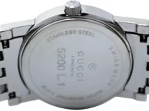 GUCCI グッチ 腕時計 5200L ブラック SS クォーツ レディース 2148103914331 【200】