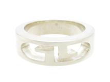 GUCCI　グッチ　Gロゴリング　指輪　シルバー　SV　6.9g　10号　2148103886058【200】