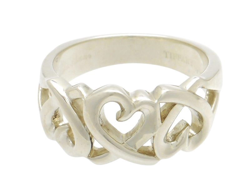 Tiffany＆Co. ティファニー トリプルラビングハート リング TIFFANY&CO ティファニー トリプルラビングハート リング 指輪