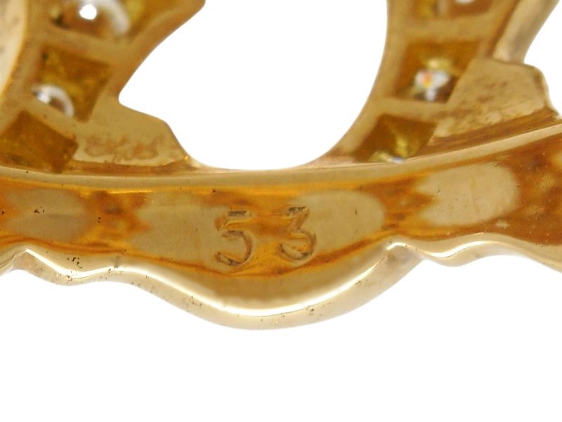 Cartier カルティエ Ｃドゥ カルティエ リング オールダイヤモンド N4118253 53号 K18イエローゴールド ダイヤモンド 2000年正規品【472】SJ