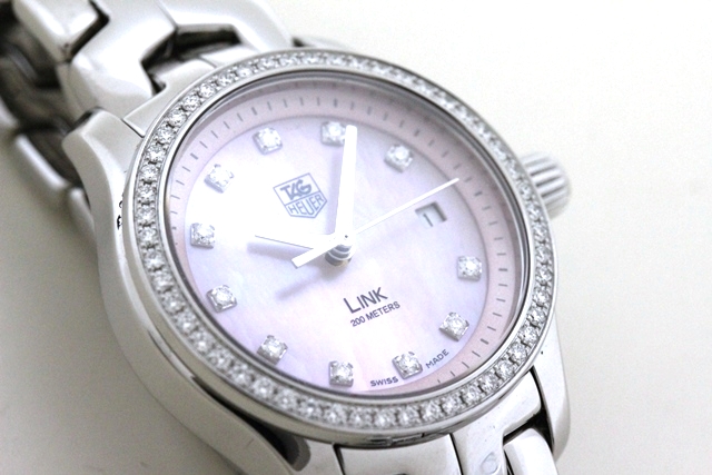 TAG HEUER タグホイヤー 時計 リンク WJF131E クオーツ リンク ダイヤ