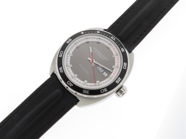 HAMILTON ハミルトン パンユーロ H354150 デイデイト ステンレス