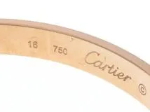 Cartier カルティエ ラブブレス ブレスレット PG 28.8g #16【432】