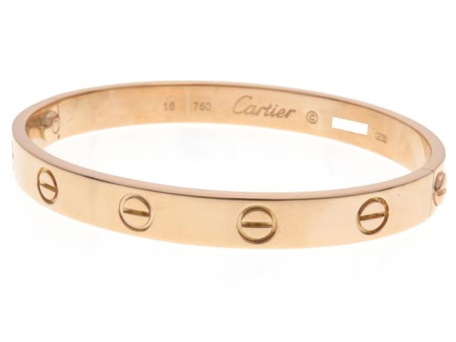 Cartier カルティエ ラブブレス ブレスレット PG 28.8g #16【432