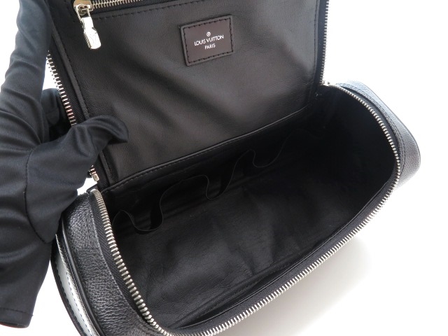 ①LOUIS VUITTON トワレポーチ ダミエ グラフィット セカンドバッグ LOUIS VUITTON 【美品】ルイヴィトン ダミエグラフィット