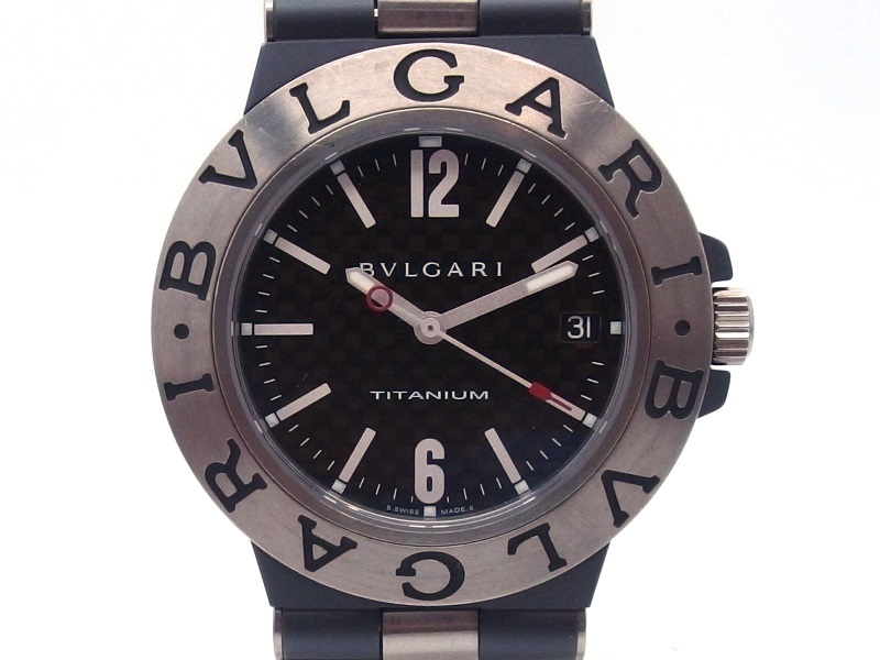 BVLGARI ブルガリ 時計 ディアゴノ TI38TA 自動巻き チタン