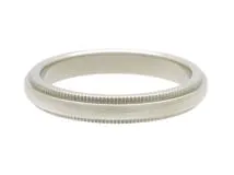 希少サイズ 美品 ティファニー リング ミルグレイン プラチナ 約15.5号 TIFFANY&Co.（ティファニー） ミルグレイン リング 指輪 19号 Pt950