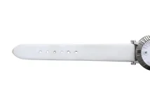 TIFFANY&CO ティファニー 腕時計 アトラス SS/革 ホワイト Z1300.11.11A20A71 クォーツ レディース 2143100503854 【200】