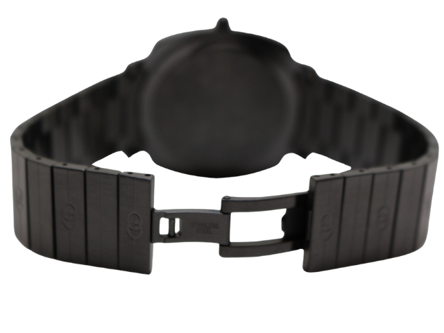 GUCCI腕時計 黒色ストラップ グッチ 腕時計 メンズ 父の日 手表 腕時計ボックス 付き グッチ時計