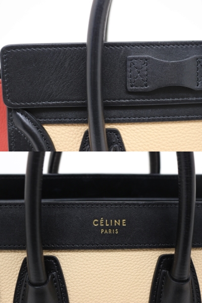 CELINE セリーヌ バッグ ラゲージ ナノショッパー ハンドバッグ
