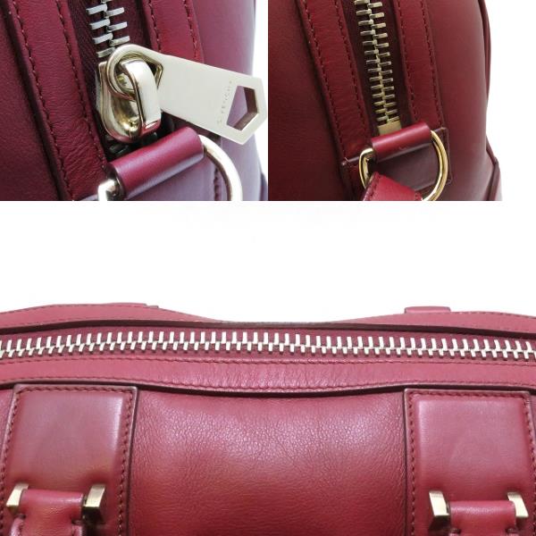 GIVENCHY ジバンシー ルクレツィア 2wayバッグ ボルドー レザー EF 4  