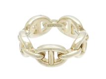 HERMES　エルメス　シェーヌダンクルアンシェネ　リング　指輪　SV　シルバー　5.3g　48号　日本サイズ8号