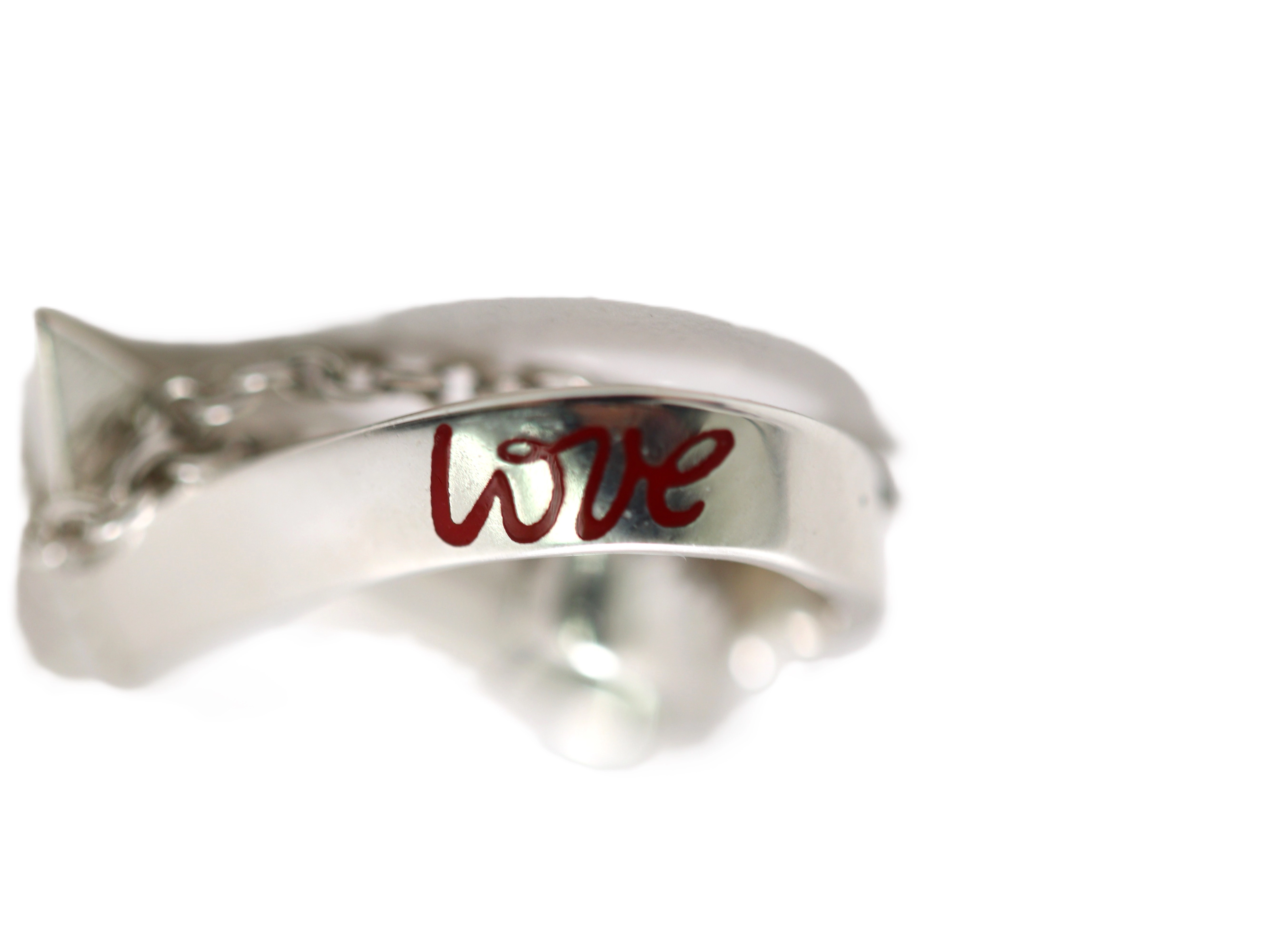 TIFFANY＆CO　ティファニー　ラビングハートNC　SV　エナメル　2.4g　2148103932908　【471】　RE