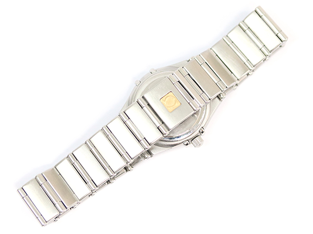 OMEGA オメガ コンステレーション ミニ クオーツ 腕時計 レディース ホワイト文字盤 SS【471】 image number 5