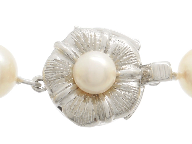 JEWELRY　ネックレス　シルバー　シルバー　パール　真珠　44.1g（2143100527577）【200】