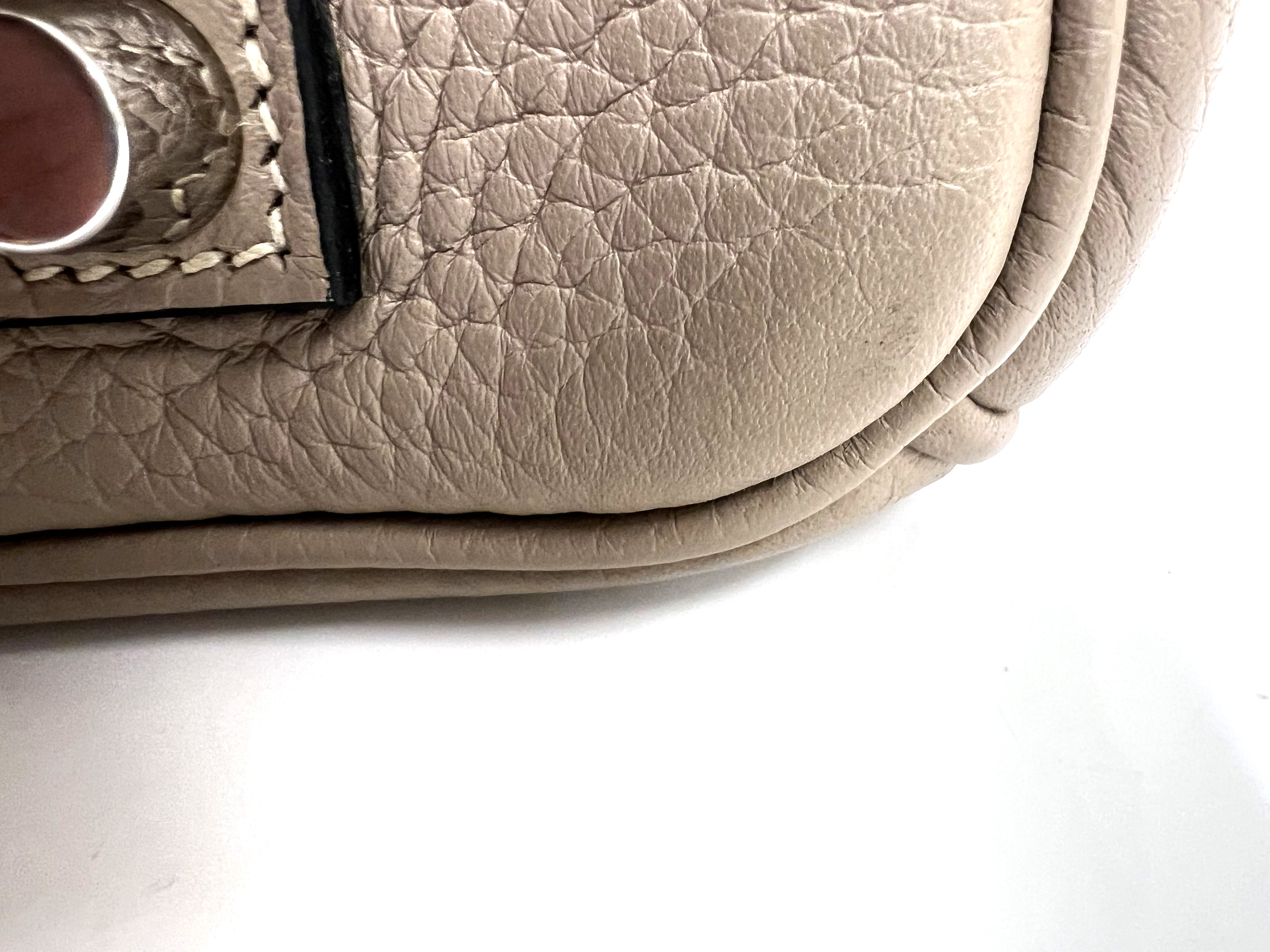 エルメス HERMES ストラップ トゥルティエールグレー SV金具 トゴ ユニ  