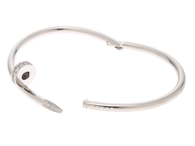 Cartier カルティエ ジュストアンクルブレスレット WG ホワイト Cartier カルティエ ジュストアンクルブレスレット WG ホワイト
