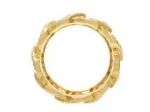 Cartier カルティエ Ｃドゥ カルティエ リング オールダイヤモンド N4118253 53号 K18イエローゴールド ダイヤモンド 2000年正規品【472】SJ